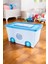 Turkuaz Renkli 60L Taşınabilir Oyuncak Kutusu, Pratik ve Şık Tasarım 1