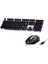 H837Q Rgb Oyuncu Klavye + Mouse 1