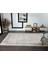 Merit MR004A Krem Halı Kahverengi Kenar Çerçeveli Ince Yumuşak Akrilik Tozuaz Modern Salon Halısı 2