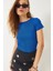 Kadın Fitilli Kaşkorse Basic T-Shirt 1