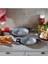 Iki Parça Sahan Seti 18 cm ve 22 Cm, Şık Gri Renkli, Dayanıklı ve Kullanışlı 1
