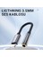 iPhone Lightning To 3.5mm Örgülü Kulaklık Dönüştürücü Adaptör 3