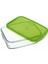 Yeşil Dikdörtgen Saklama Kabı 1970 Cc, Pratik ve Şık Mutfak Çözümü 1