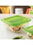 Yeşil Dikdörtgen Saklama Kabı 1970 Cc, Pratik ve Şık Mutfak Çözümü 3