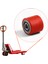 82X70X20 mm Transpalet Tekeri Rpr Rulmanlı Bilyalı Kırmızı Tekerlek Palet Taşıma Arabası Tekeri 2