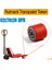 82X70X20 mm Transpalet Tekeri Rpr Rulmanlı Bilyalı Kırmızı Tekerlek Palet Taşıma Arabası Tekeri 1