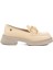 Krem Kadın Loafer Ayakkabı 1