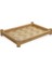 Çok Renkli Wicker Tepsi 36X25 Cm, Şık ve Pratik Dekorasyon ve Sunum Için 1