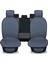 Blueline Serisi Terletmez Dokuma Kumaş Oto Koltuk Koruyucu Kılıfı Ön ve Arka Koltuk Takım 1