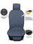 Blueline Serisi Terletmez Dokuma Kumaş Oto Koltuk Koruyucu Kılıfı Ön ve Arka Koltuk Takım 2