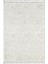 Wool WL012A Gri Beyaz Modern Desen Kabartmalı Doku Pamuk Tabanlı Kaymaz Salon Halı 1