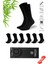 Premium Klasik Uzun Boy Siyah Renk Kışlık Erkek Bambu Soket Çorap - 41-45 - 20127 1