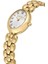 DK.1.AG1422.04 Romen Rakamlı Oval Kadranlı Çelik Kordon Çelik Kasa 3 Atm Suya Dayanıklı Altın Renk Kadın Kol Saati 3