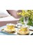 2'li Sarı Bone China Kahve Fincan Takımı, 90 Ml, Şık ve Zarif Tasarım 1