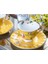 2'li Sarı Bone China Kahve Fincan Takımı, 90 Ml, Şık ve Zarif Tasarım 3