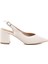 Beyaz Kadın Abiye Ayakkabı PC-54727 Z 3