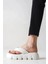 Kadın Tokyo Beyaz Kalın Tabanlı Parmak Arası Terlik 3