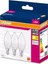 LED Value CLB60 7,5W/827 3'lü E14 Duy Sarı Işık 2700K LED Mum Ampul 2