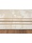 Merit MR004A Krem Halı Kahverengi Kenar Çerçeveli Ince Yumuşak Akrilik Tozuaz Modern Salon Halısı 5