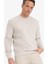 Bej Erkek Sweatshirt E8339AX/BG766 3