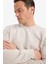 Bej Erkek Sweatshirt E8339AX/BG766 4