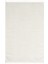 Halı Wool WL010A Beyaz Modern Desen Kabartmalı Doku Pamuk Tabanlı Kaymaz Halı 1