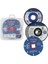Pro 125 mm X-Lock Kesme ve Flap Zımpara Set, 5li 1