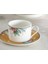2'li Protea Bone China Çay Fincanı Takımı, 220 Ml, Hardal ve Sarı Renkli. 2