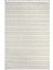 Wool WL011A Gri Beyaz Modern Desen Kabartmalı Doku Pamuk Tabanlı Kaymaz Halı 1