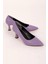 Kadın Sity Lila 6 cm Ince Topuklu Stiletto 4