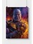 Çok Renkli Thanos Film Posteri, Çerçevesiz, Duvar Dekorasyonu, Hediye Seçeneği 1