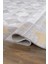 Trend TR008A Gri Halı Gold Detaylı Klasik Geometrik Desenli Akrilik Yumuşak Salon Halısı 3