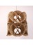 Mylamp Oklid Doğal Rafya 63X65/75 cm Katlı Aydınlatma 4