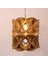 Mylamp Oklid Doğal Rafya 63X65/75 cm Katlı Aydınlatma 5
