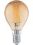 LED Filament Ampul 4 Watt E14 Duy Sarı Işık Dekoratif Vintage Aydınlatma (1, G45 Amber Cam) 1