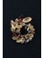 Zeytin Dalı Çelenk Broş. Yaka Iğnesi Zeytin Dalı Broş. Taşlı Broş Erkek Kadın Broş. Zeytin Dalı Broş 4