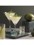 Beyaz 4'lü 220 cc Şık Kadeh Seti, Margarita ve Martini Için Uygun 7