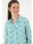 Kadın Mint Gömlek Desenli 50299289-VR090 2