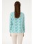 Kadın Mint Gömlek Desenli 50299289-VR090 5