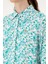Kadın Mint Gömlek Desenli 50299289-VR090 7