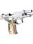 We M92F "calico Jack" Full Metal Silver Gold Gbb Airsoft Tabanca 3