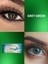 Freshshow Renkli Yıllık Lens Grey Green / Lens Kabı / Lens Suyu 1