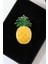 Kristal Taşlı Ananas Broş. Yaka Iğnesi Broş. Taşlı Broş. Kadın Broş. Erkek Broş. Broş. Ananas Broş. 1