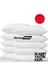 Yumuşak Pamuklu Yastık Kılıfı (50X70) Beyaz, Fermuarlı, 10'lu Paket 1
