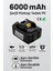 Makita Uyumlu 18V 6000 Mah Güçlü Yedek Matkap Pili 1