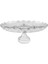 Bölmeli Kristal Cam Tatlı Sunum Tabağı 36 Cm, Şık ve Kullanışlı Tasarım 3