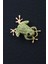 Zirkon Taşlı Kurbağa Broş. Yaka Iğnesi Broş Taşlı Tasarım Broş. Unisex Broş. Broş. Kurbağa Broş. 4