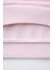 Kız Çocuk Pamuklu Pembe Fiyonk Desenli Sweatshirt ve Çiçek Desenli Tayt Takım 4