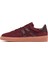 Kadın Bordo Bağcıklı Süet Deri Sneaker 25AFD370910 2