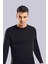 Erkek Siyah Elastan Likralı Body 1